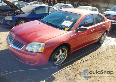 2008 Mitsubishi Galant Es z USA, uszkodzony, nr VIN 4A3AB36F38E014353